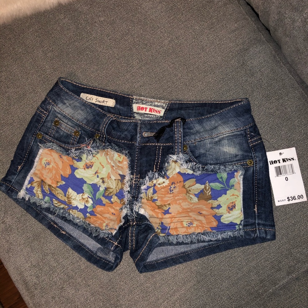 NWT denim shorts